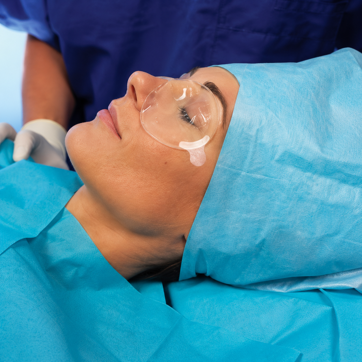 Swiss Therapy® Reinforced Eye Cold Therapy Mask – Sterile Hydrogel, Single Use, One Size Fits Most | HCPCS A9273 (Box of 3)