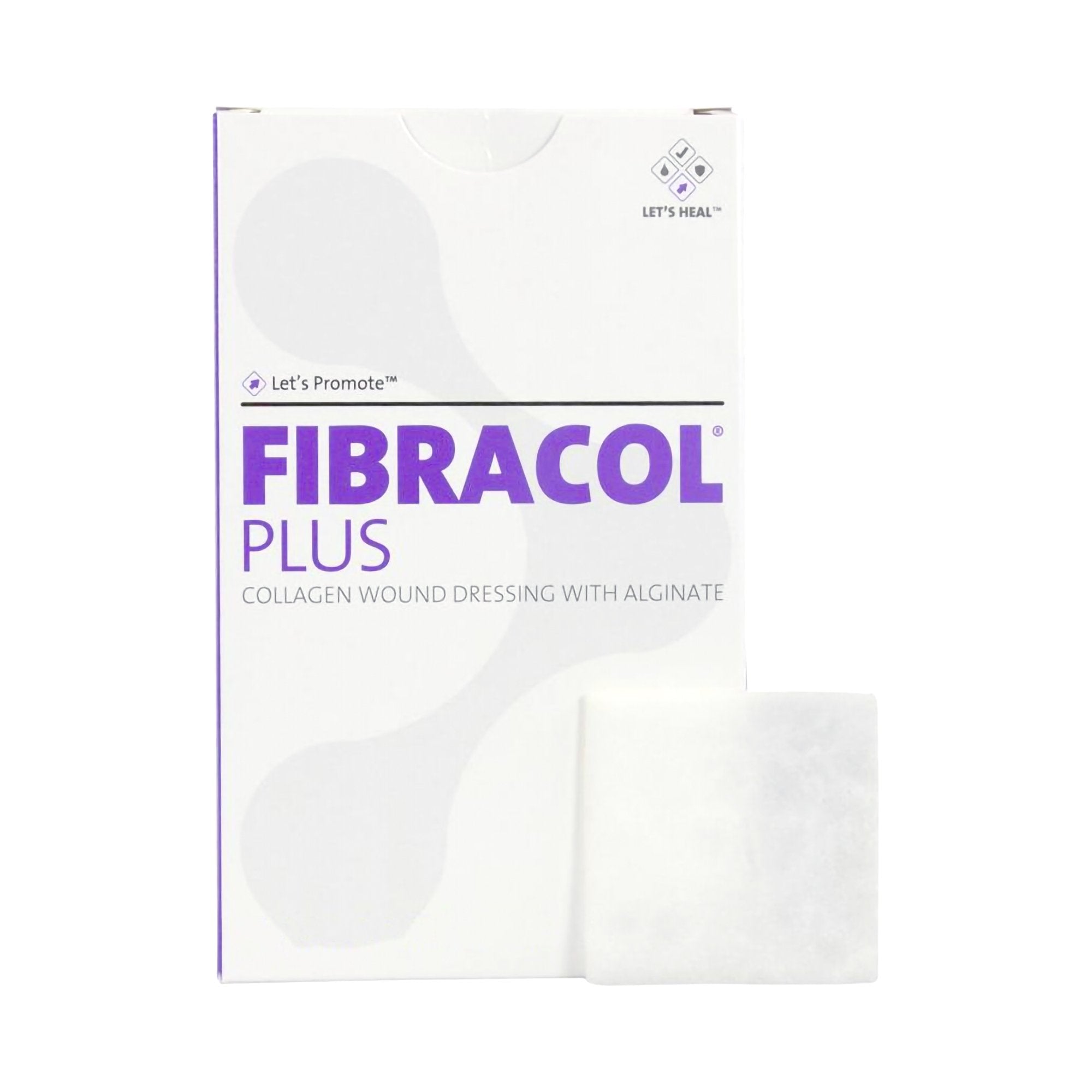 Collagen Dressing Fibracol Plus 4 X 4 Inch Square Sterile