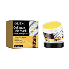 Collagen Moisturizing Hair Mask for Revitalizing Hair, Hydrating Nourishing Hair Care Mask for Dry & Damaged Hair, Hair Care Product Forwomen & Men