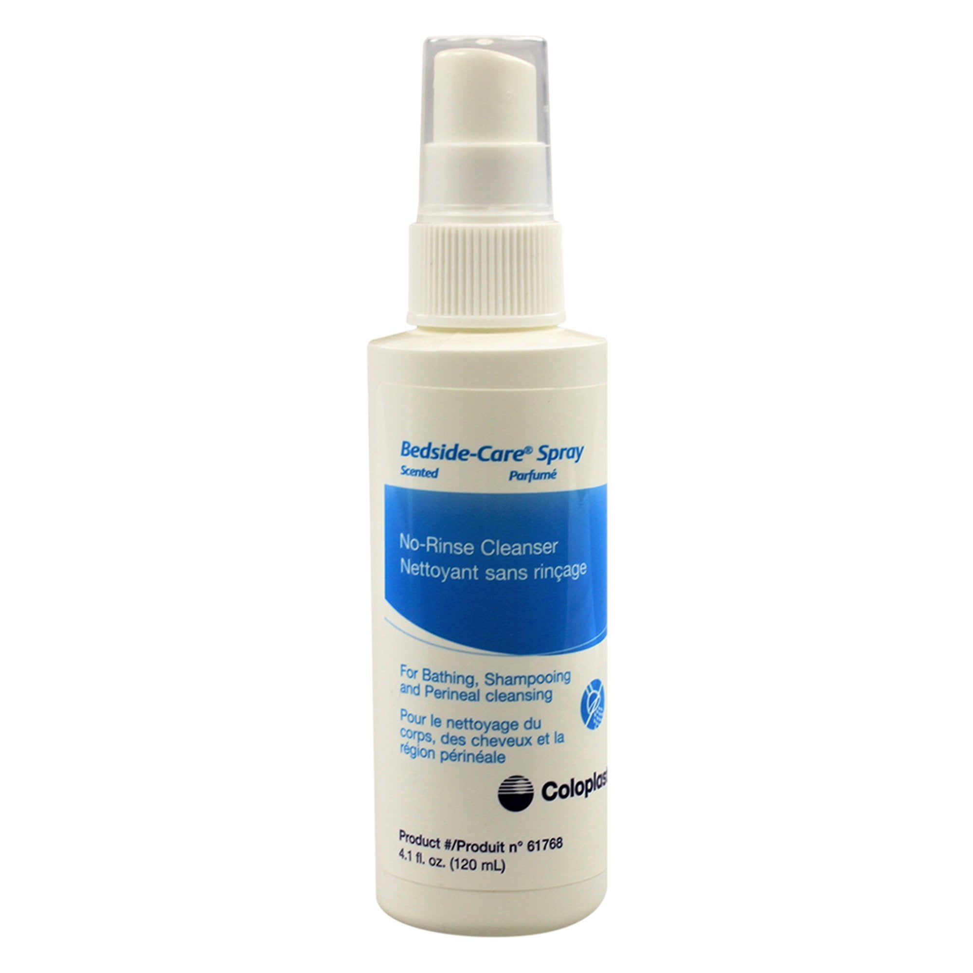 Rinse Free Shampoo and Body Wash Bedside Care 4 oz. Pump Bottle Scented
