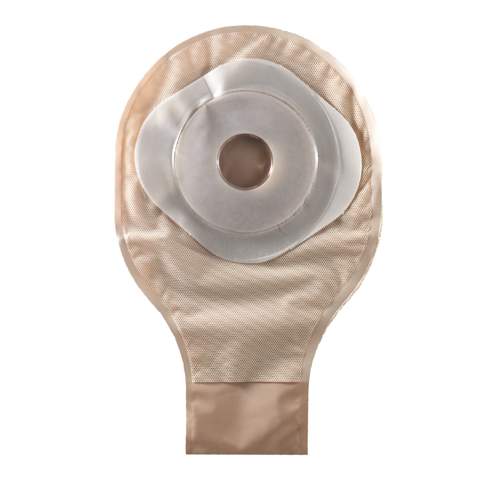 Colostomy Pouch ActiveLife One Piece System 10 Inch Length Flat, Pre Cut 1 3/4 Inch Stoma Drainable