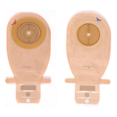 Colostomy Pouch Assura One Piece System 11 1/4 Inch Length Flat, Trim to Fit 3/8 to 2 1/4 Inch Stoma Drainable