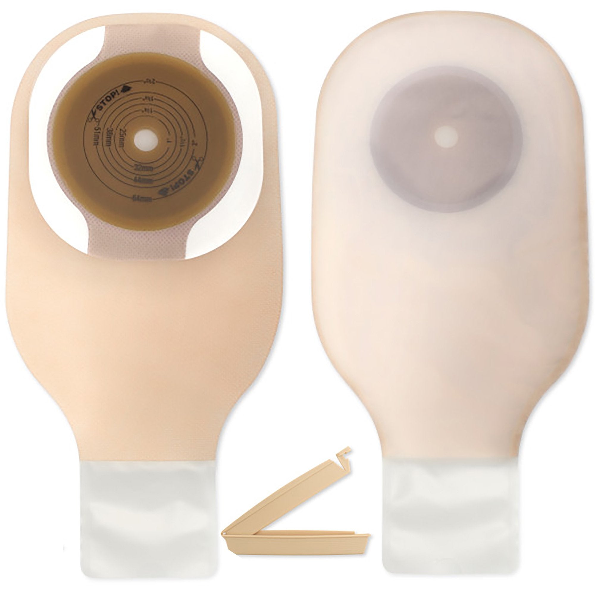 Colostomy Pouch Premier Flextend One Piece System 12 Inch Length Trim To Fit Drainable