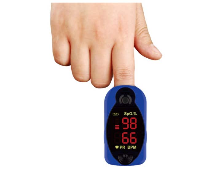 comfort finger tip pulse oximeter blue jay brand