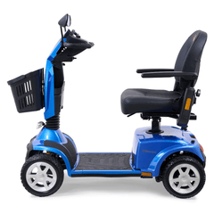 companiontm ii 4 wheel elec scooter vermillion red full sz