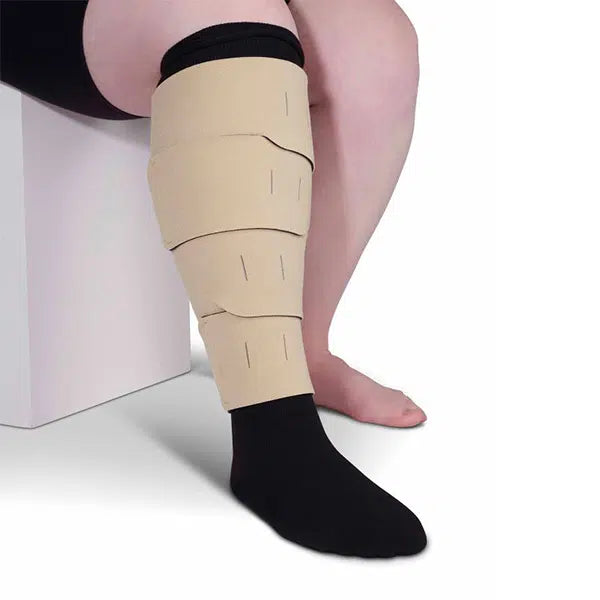 Compression Wrap circaid juxtalite Medium / Long Tan Lower Leg,Packaging Type- Each