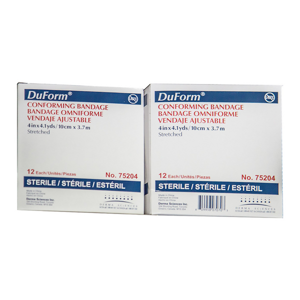 Conforming Bandage Duform 4 Inch X 4 1/10 Yard 1 Ply Sterile 1 per Pack
