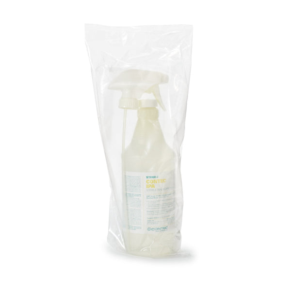 Contec Sterile 70% IPA Surface Disinfectant Cleaner Alcohol Based Trigger Spray Liquid 32 oz. Bottle Alcohol Scent Sterile