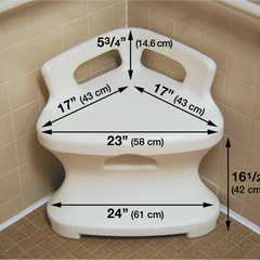 corner shower seat