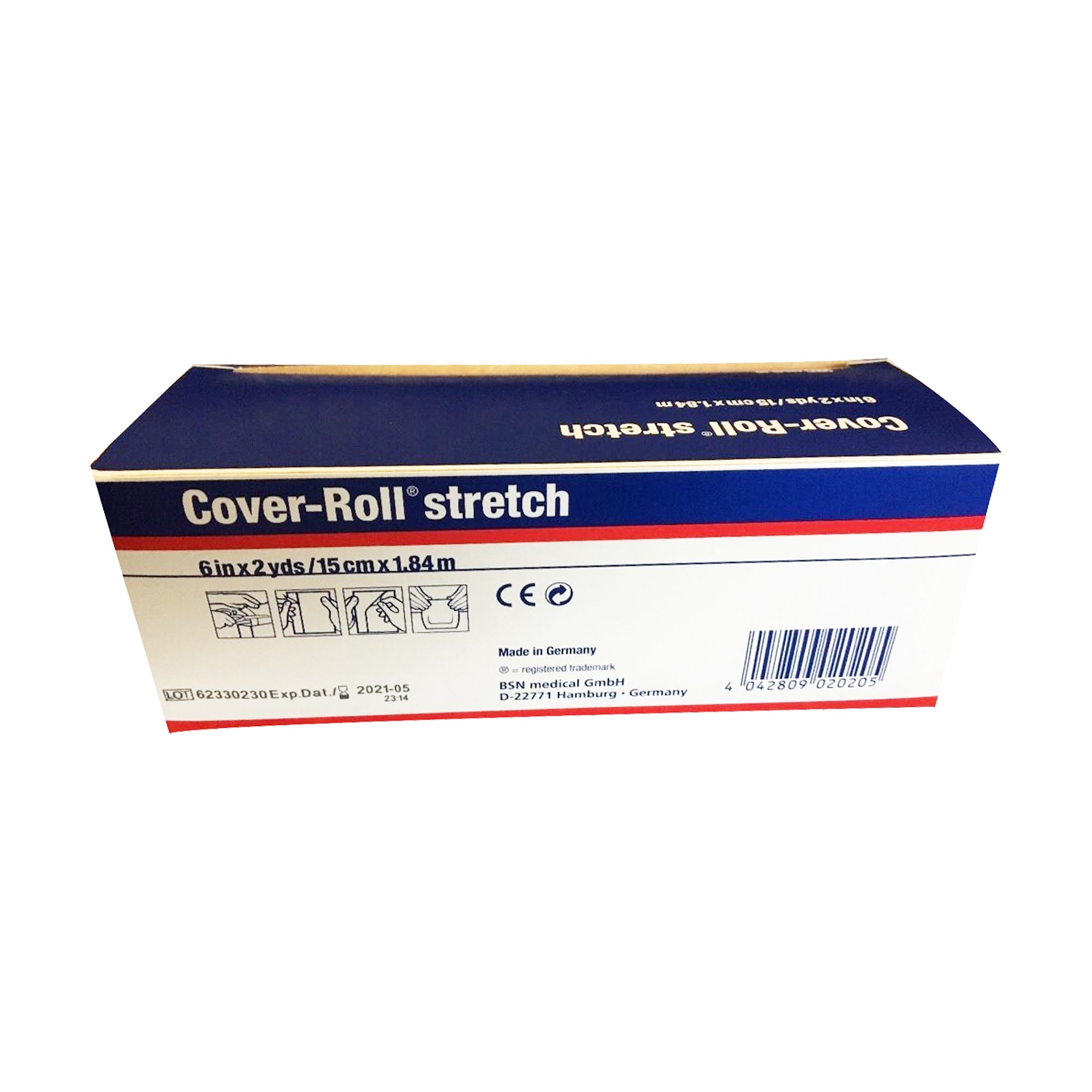 cover roll stretch dressing retention tape with liner 6 inch x 2 yard white cover roll stretch dressing retention tape with liner mk184340bx