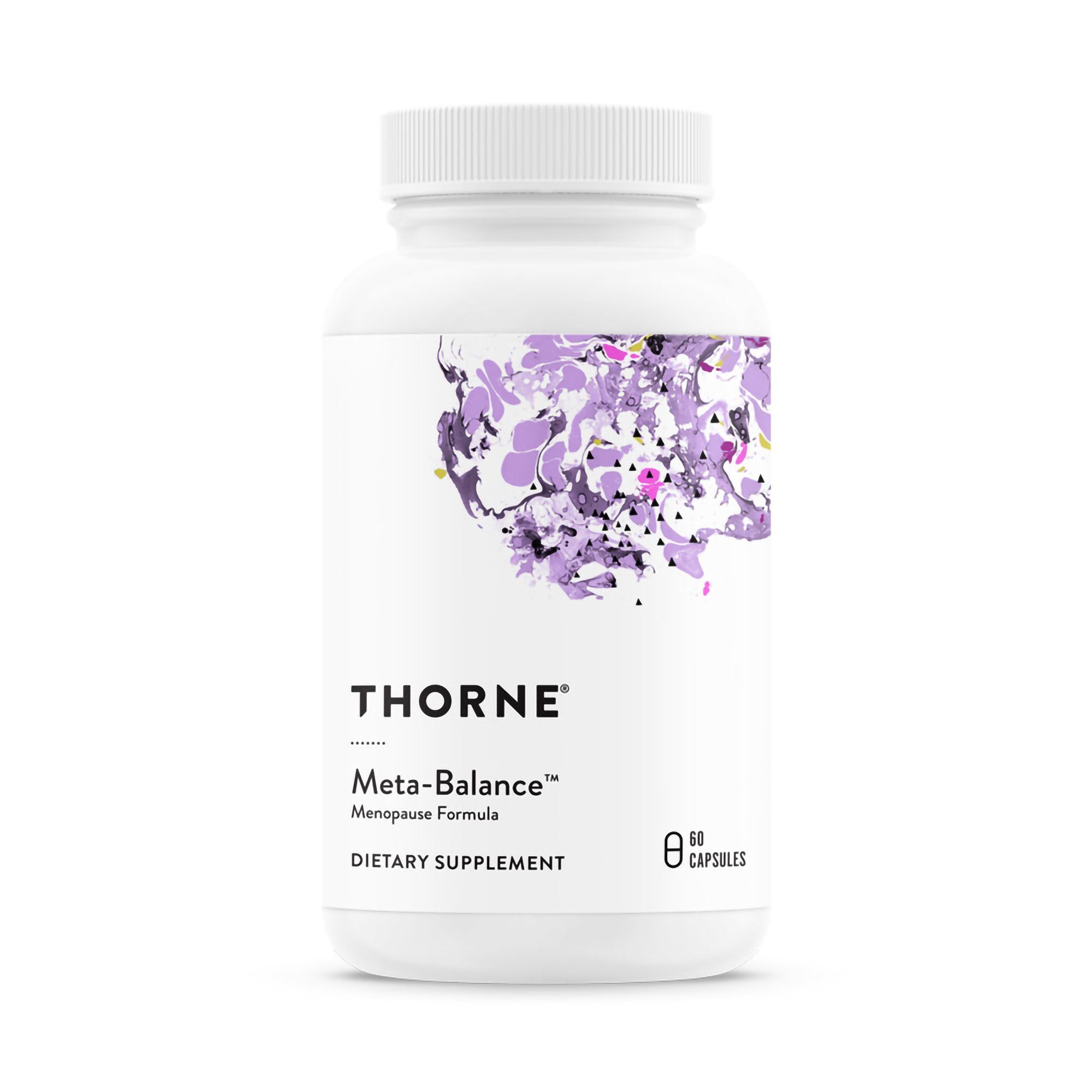 Dietary Supplement THORNE® Meta-Balance Various Strengths Capsule 60 per Bottle