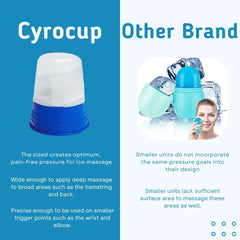 cryocup ice massage tool