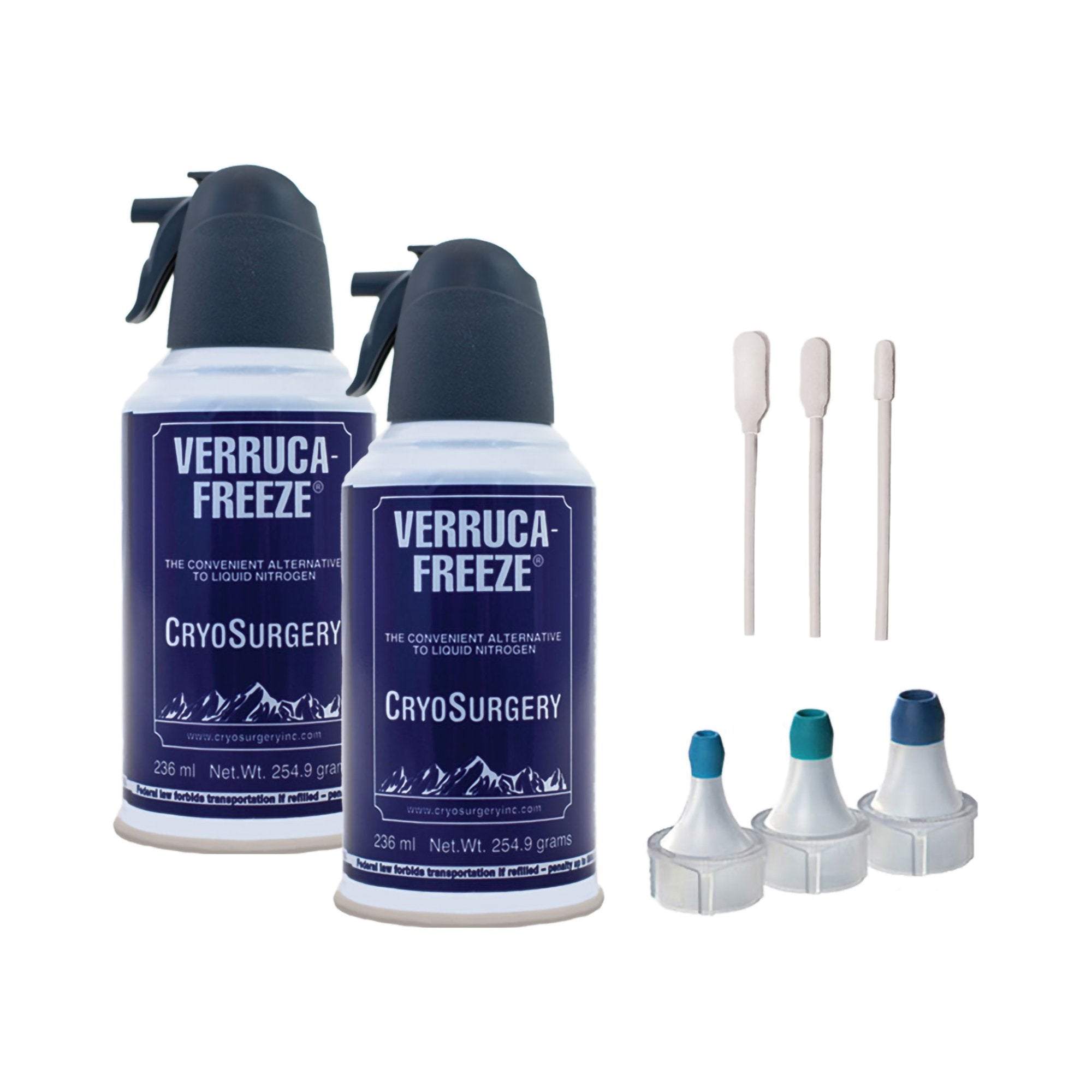 Cryosurgical Replacement Canister Verruca Freeze 472 mL 21 Lesions