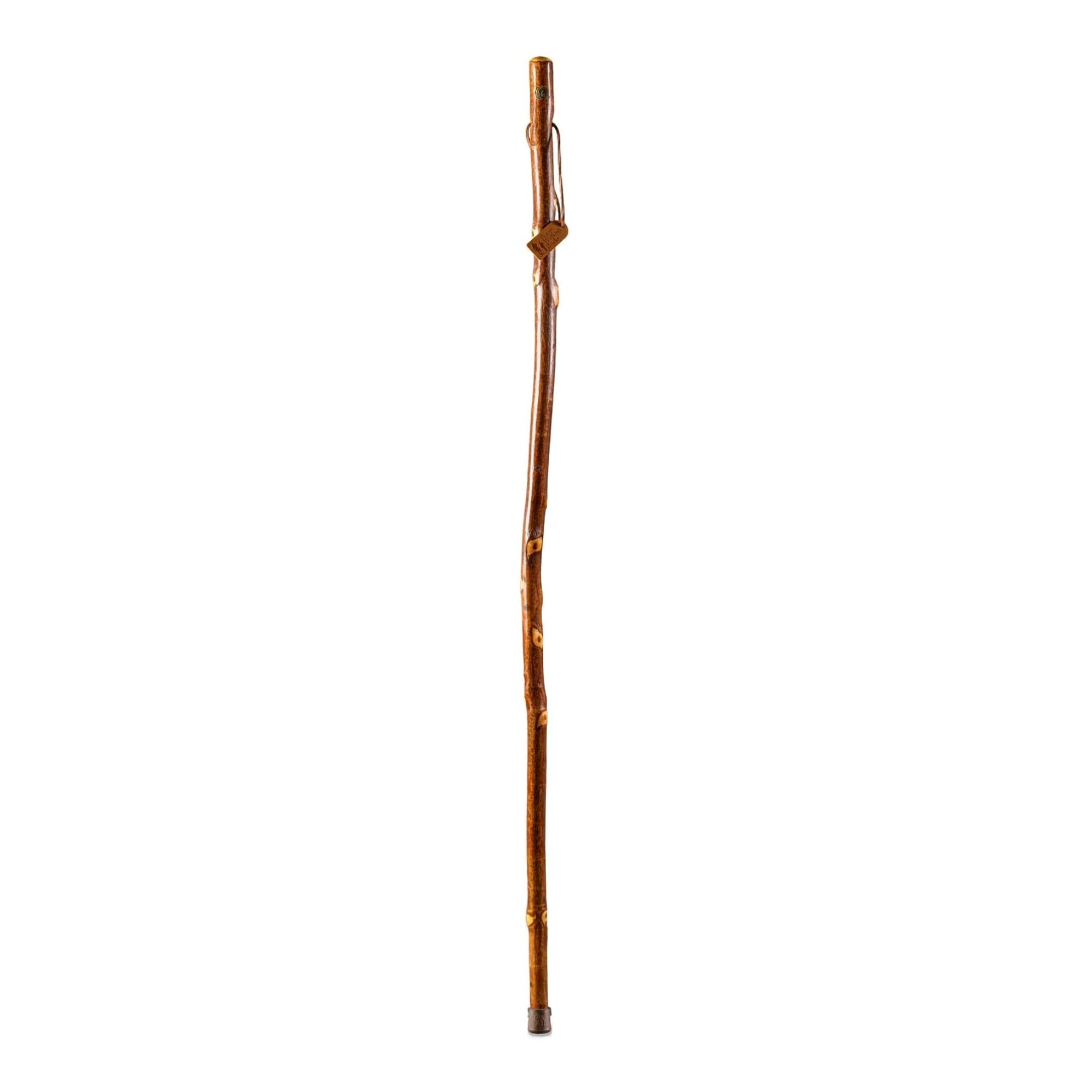 Walking Stick Brazos Free Form Wood 55 Inch Height Hawthorn