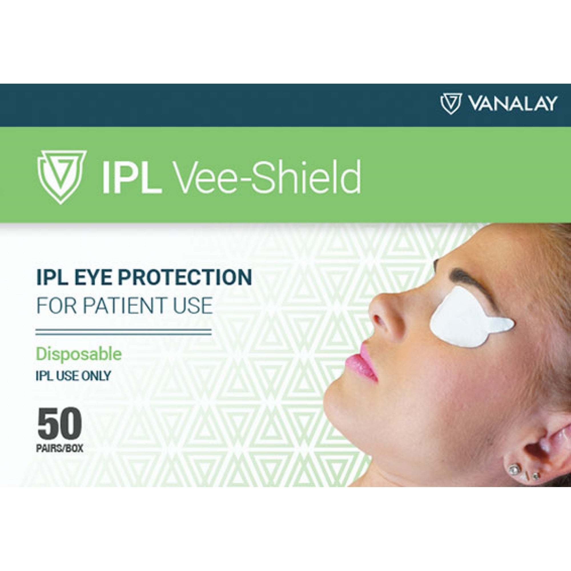 IPL Eye Protector Vee-Shield, Packaging Type- Box