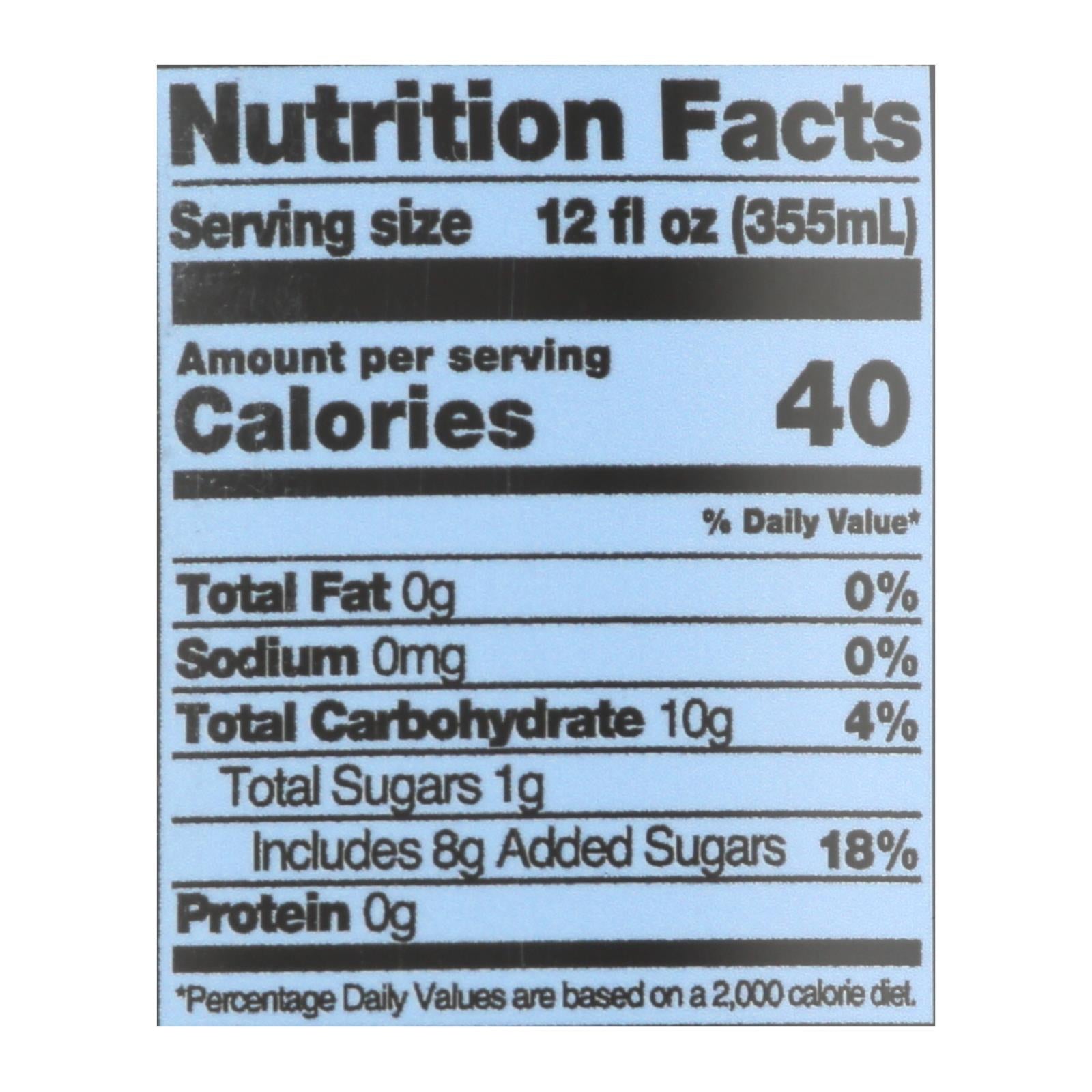 culture pop soda soda ginger lemon case of 6 4 12 fz