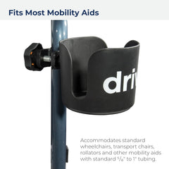 Drive Medical Cup Holder  Wheelchair/walker Walkers
