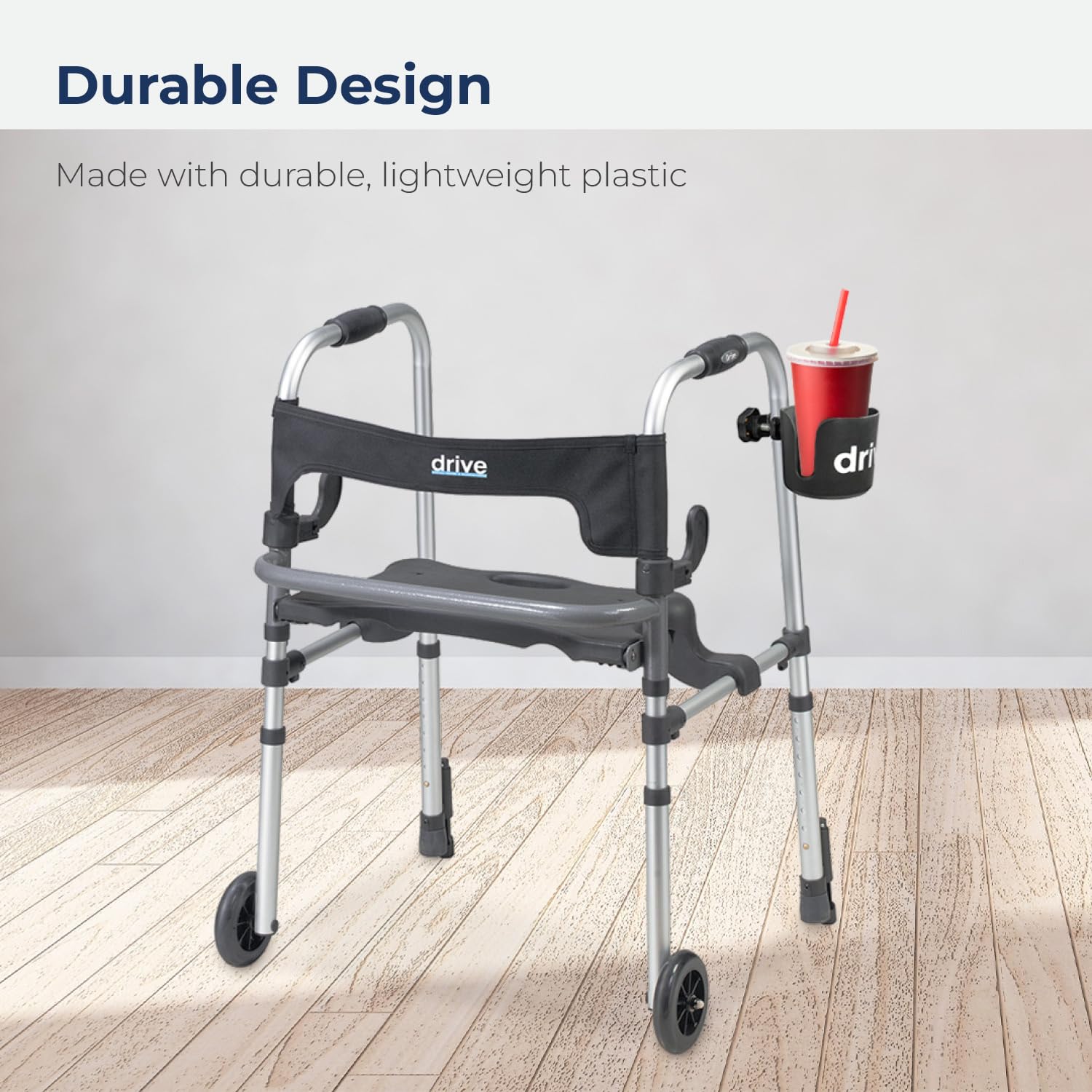 cup holder wheelchair walker walkers 1