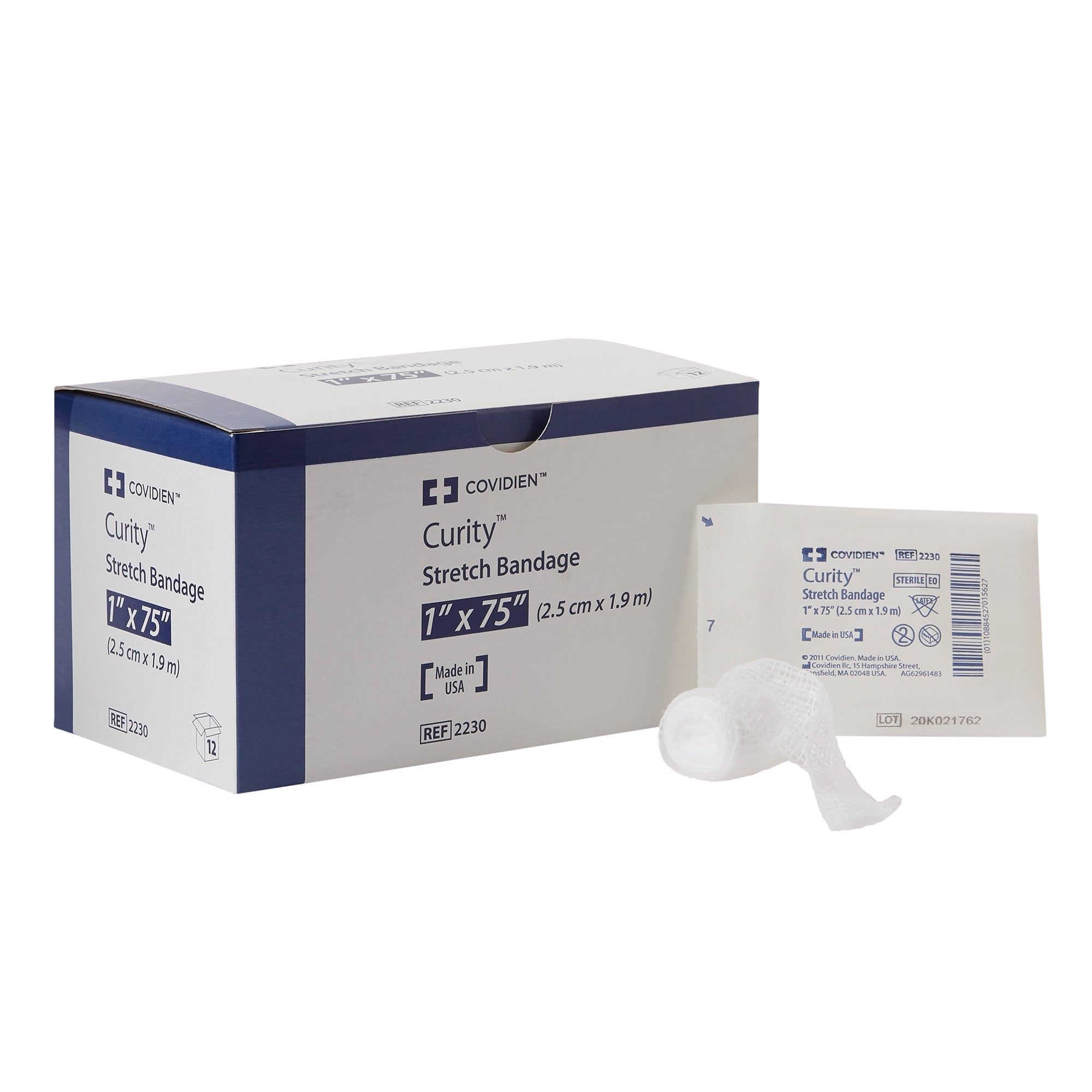 Conforming Bandage Curity 1 X 75 Inch 1 Ply Sterile 1 per Pack