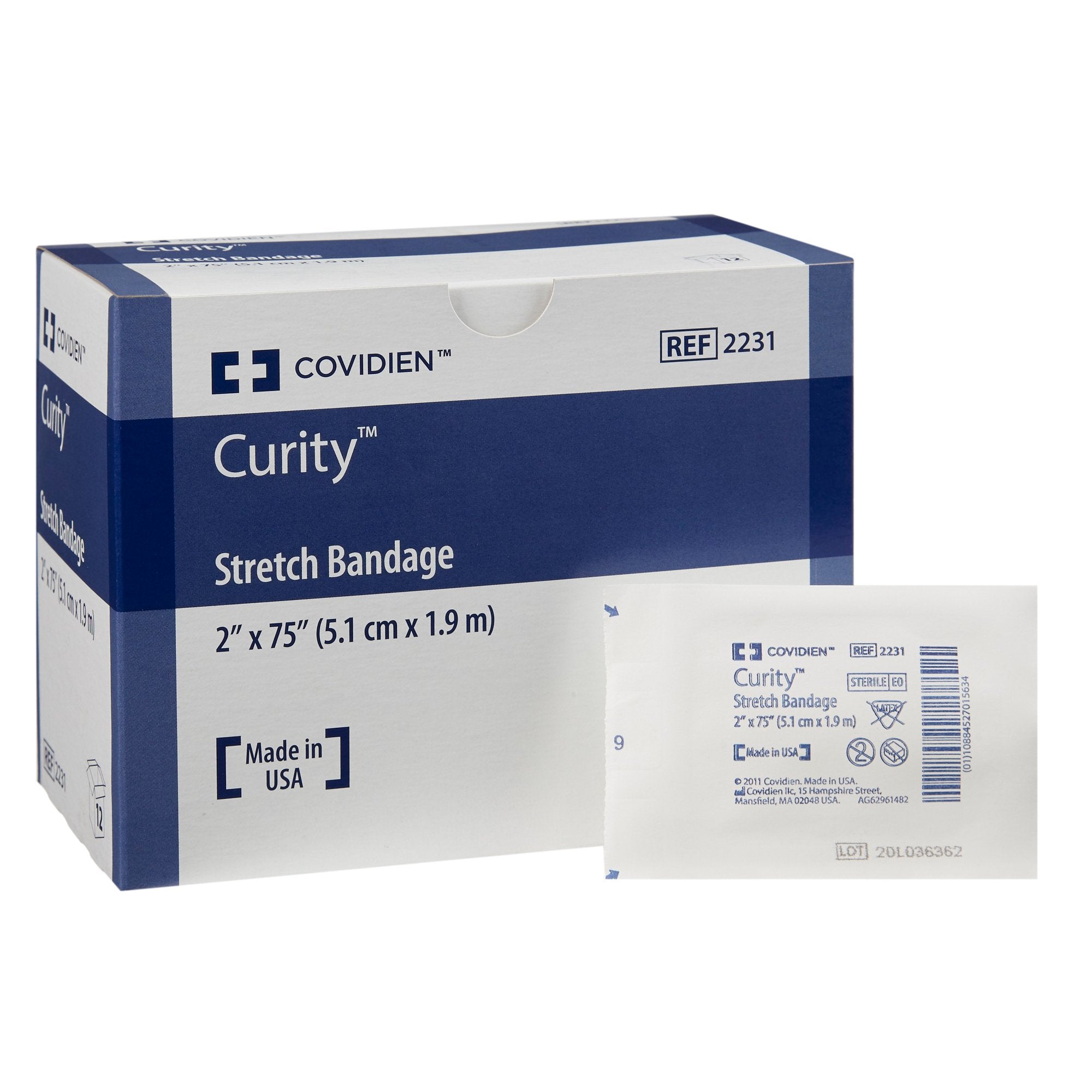 Conforming Bandage Curity 2 X 75 Inch 1 Ply Sterile 1 per Pack