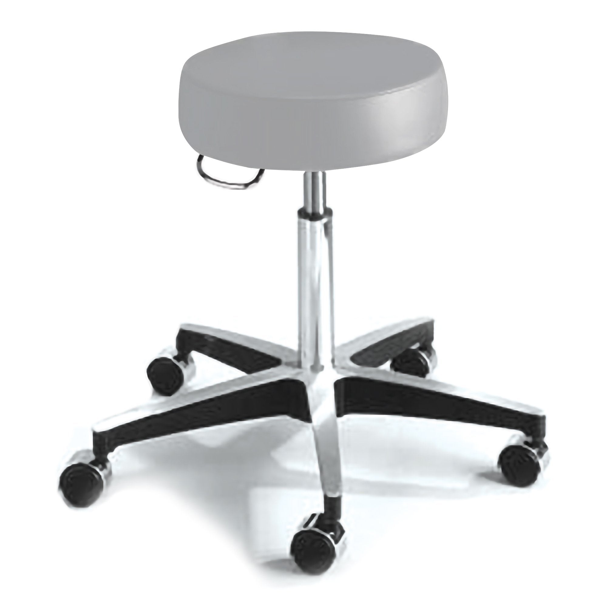 Exam Stool McKesson Backless Pneumatic Height Adjustment 5 Casters Clamshell, Packaging Type- Each