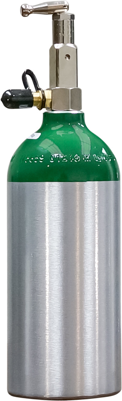 HomeFill-Style M9/C Cylinder with Post Valve and Transfill Port, Each