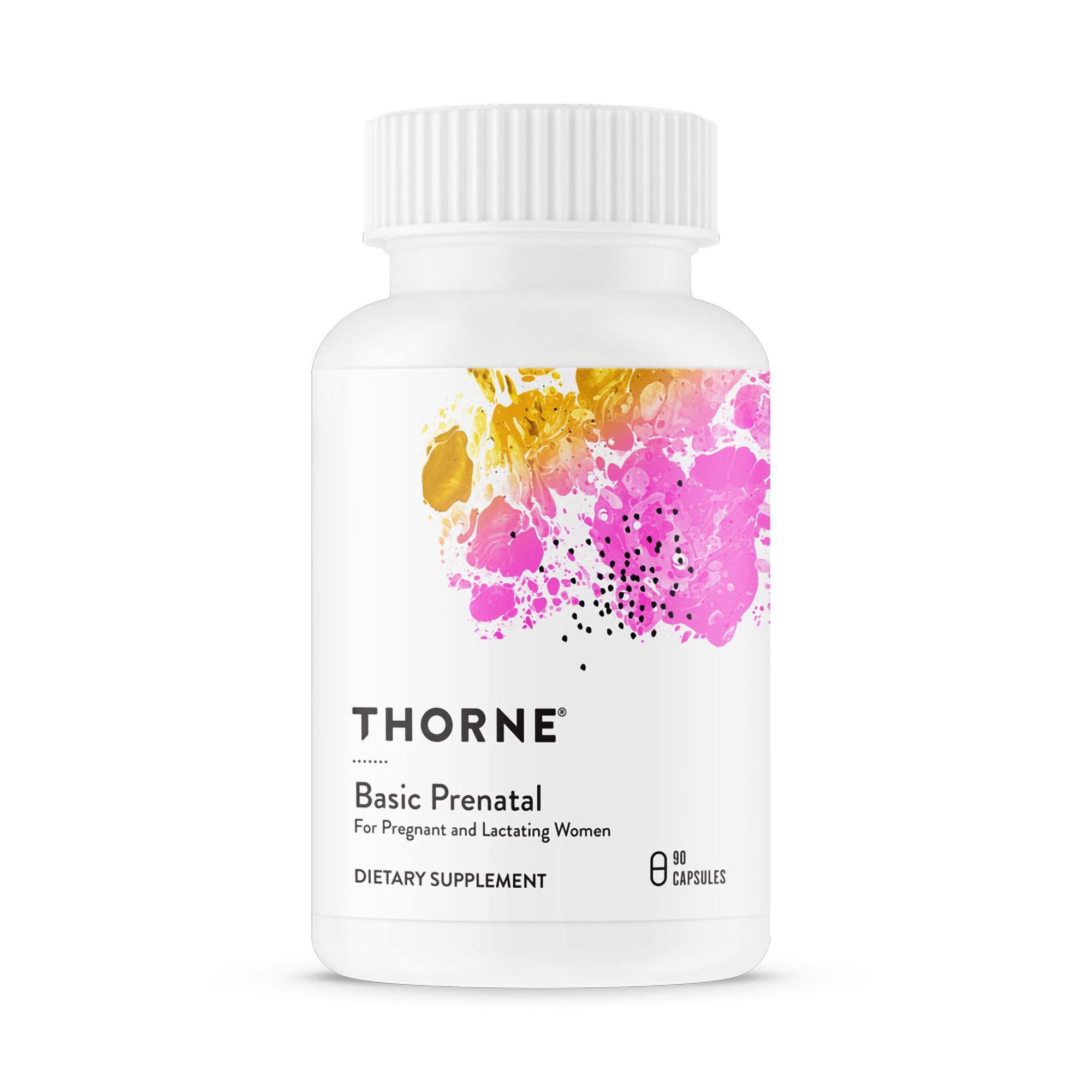 Prenatal Dietary Supplement THORNE® Basic Prenatal Vitamin A (Palmitate) 600 mcg Strength Capsule 90 per Bottle