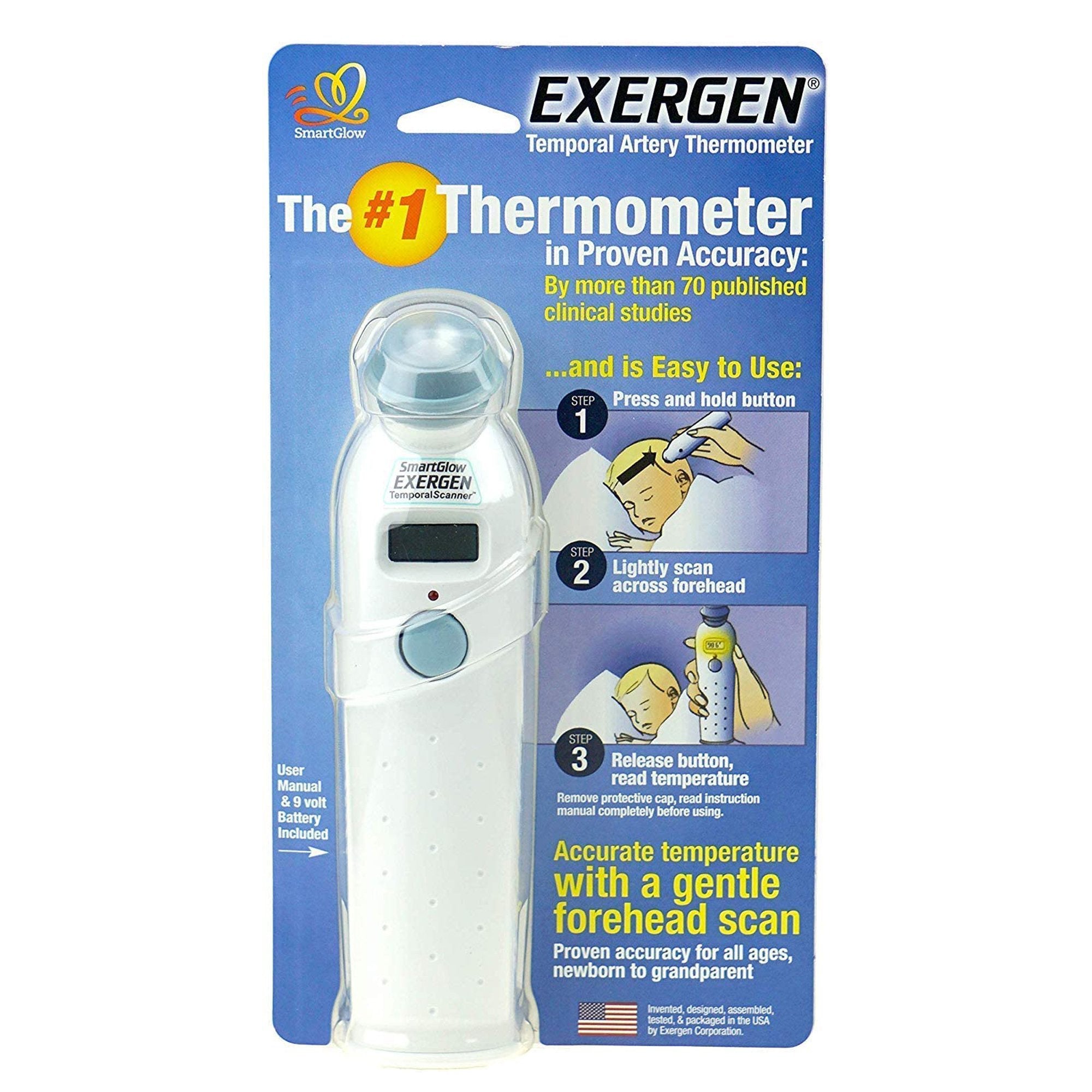 Temporal Contact Thermometer TemporalScanner Temporal Probe Handheld