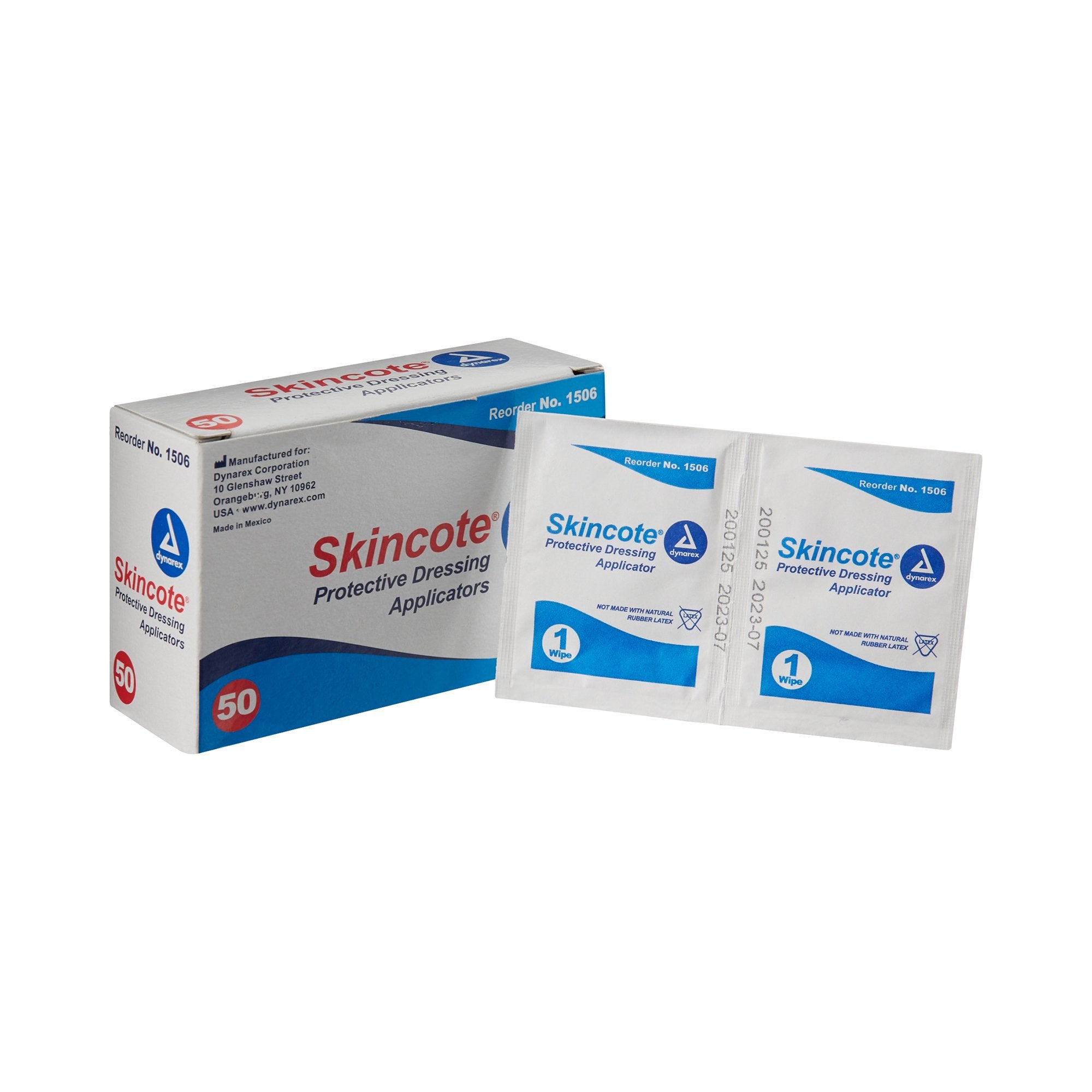 Skin Barrier Wipe Skincote 70% Strength Isopropyl Alcohol Individual Packet NonSterile