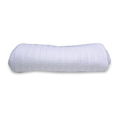 Thermal Blanket McKesson 66 X 90 Inch Cotton 100% 2 lbs. Case of 12