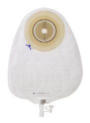 Urostomy Pouch Assura New Generation One-Piece System 10-3/4 Inch Length, Maxi Convex, Trim to Fit 3/4 to 1-3/4 Inch Stoma Drainable
