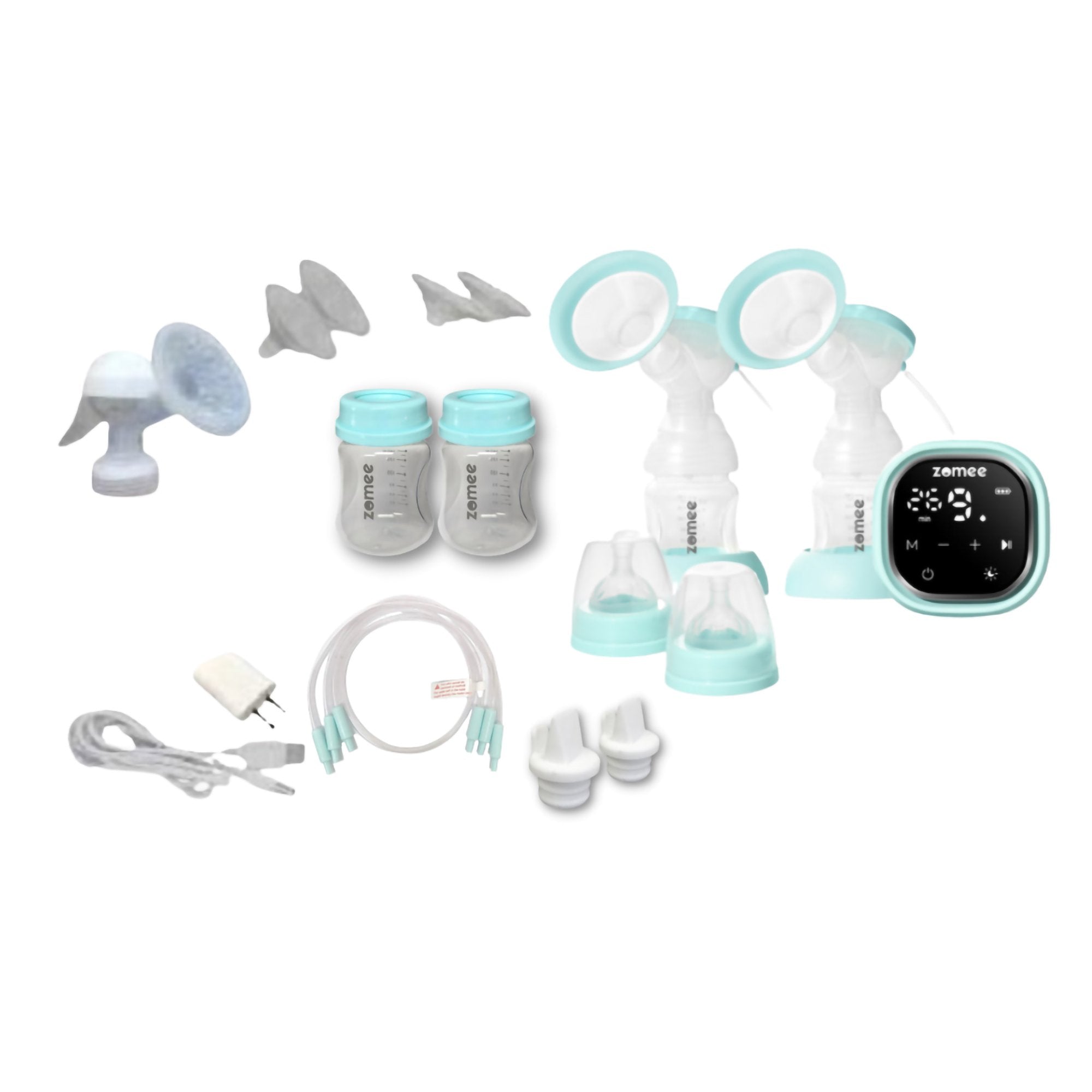 Double Electric Breast Pump Kit Zomee