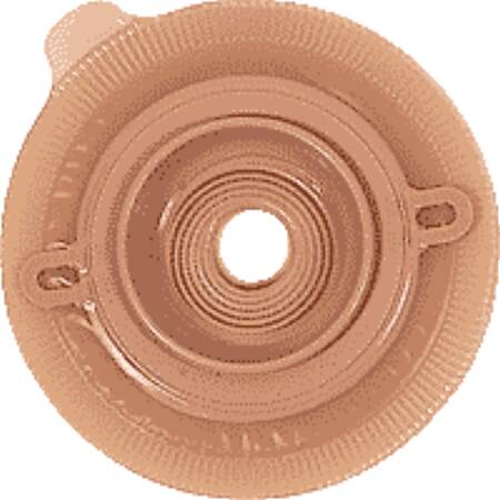 Ostomy Barrier Assura® Trim to Fit, Standard Wear Pectin Based Adhesive 50 mm Flange Red Code System Synthetic Resin 3/4 to 1-1/4 Inch Opening