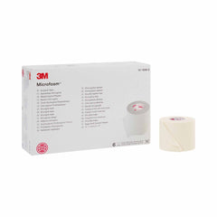 Medical Tape 3M Microfoam White 1 Inch X 5-1/2 Yard Elastic / Foam NonSterile | 12/Box - 2 inch x 5-1/2 yd (Box)