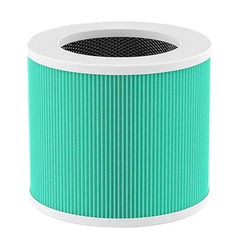 Loytio Air Purifiers for Bedroom, 3 In 1 Filter Cleaner with Fragrance Sponge for Sleep,Smoke, Allergies, Pet Dander,Odor, Dust, Office, Desktop,Portable, HEPA at Speed I. Coremini P White Airpurifier