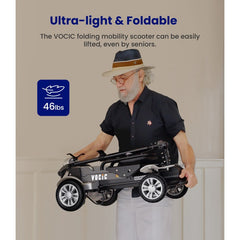 d71 ultra lightweight mobility scooter 12ah