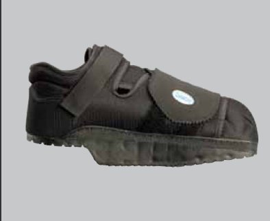 Post-Op Shoe HeelWedge Small Unisex Black