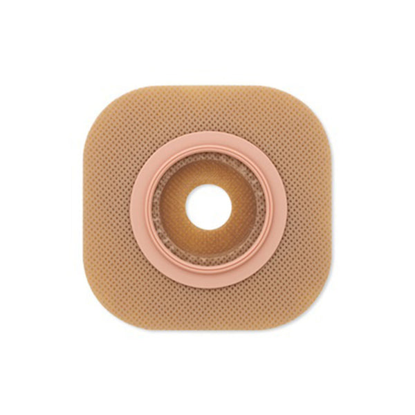 Ostomy Barrier FlexWear Precut, Standard Wear Without Tape 57 mm Flange Red Code System Hydrocolloid 1-1/2 Inch Opening 1-1/2 Inch · Box of 5