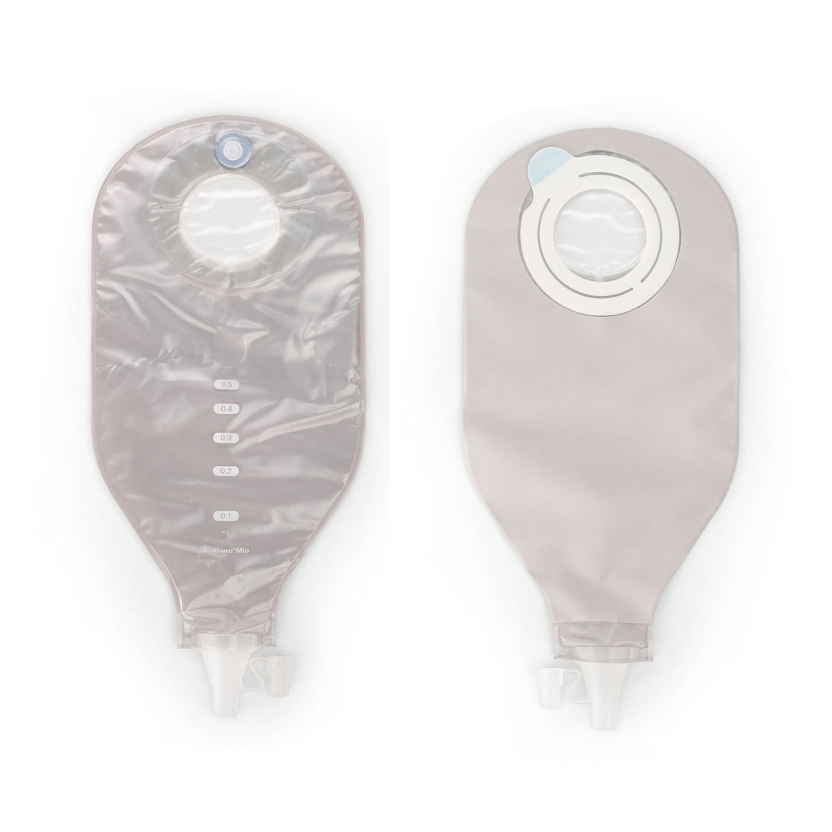 Ileostomy Pouch SenSura Mio Flex High Output Two-Piece System 12-1/2 Inch Length, Maxi 50 mm Stoma Drainable | 10/Box 50 mm · Box of 10