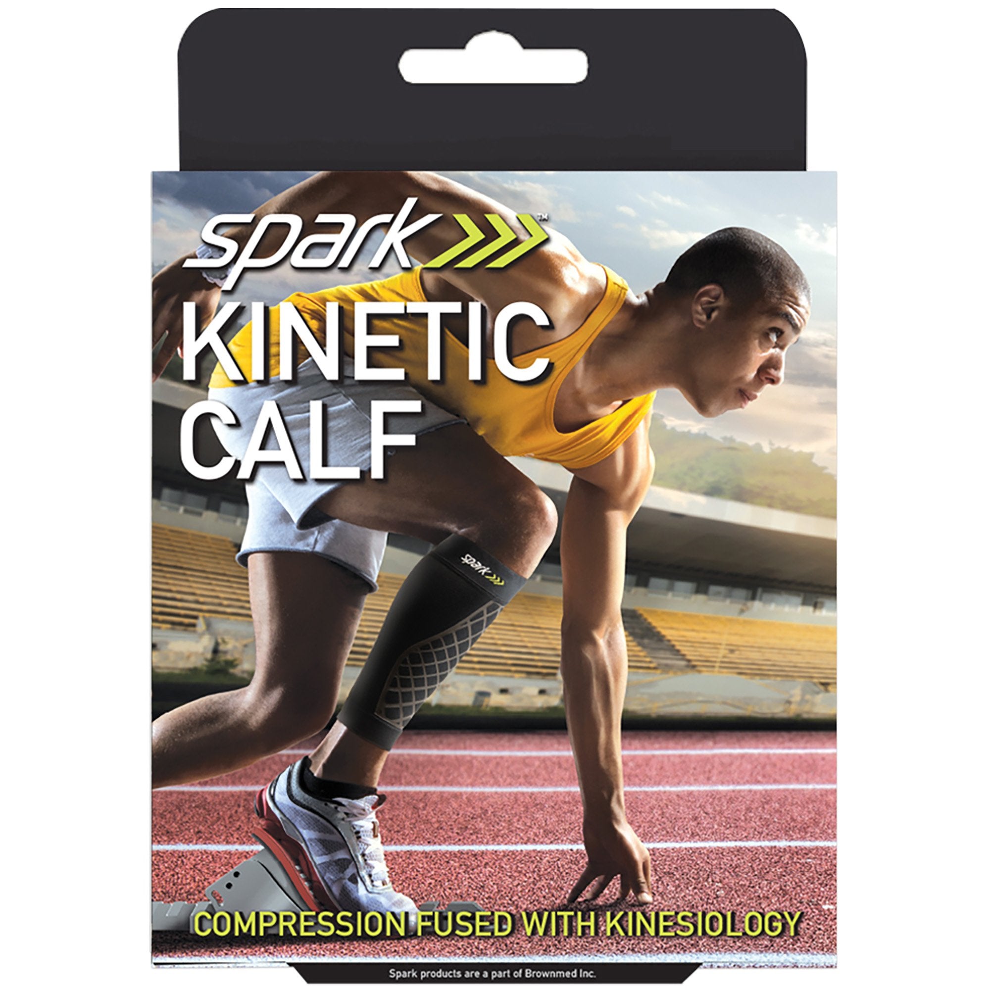Calf Support Spark Small Pull on 12 1/2 to 14 Inch Calf Circumference Left or Right Leg