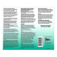 Protex Ultra Surface Disinfectant Cleaner Premoistened Broad Spectrum Manual Pull Wipe 75 Count Canister Lemon Scent NonSterile