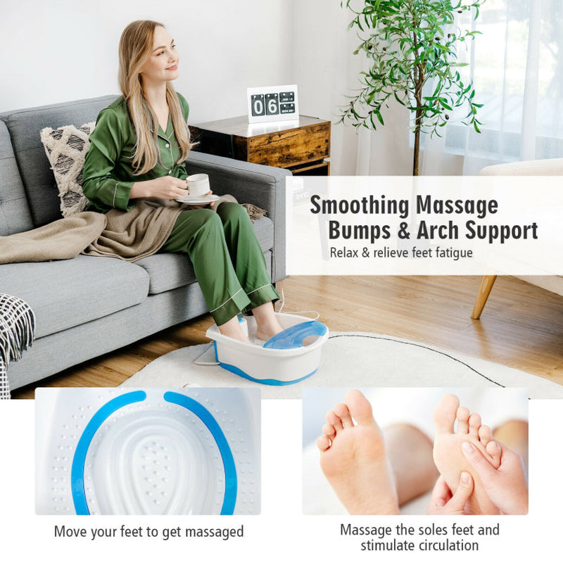 Foot Spa Bath with Bubble Massage