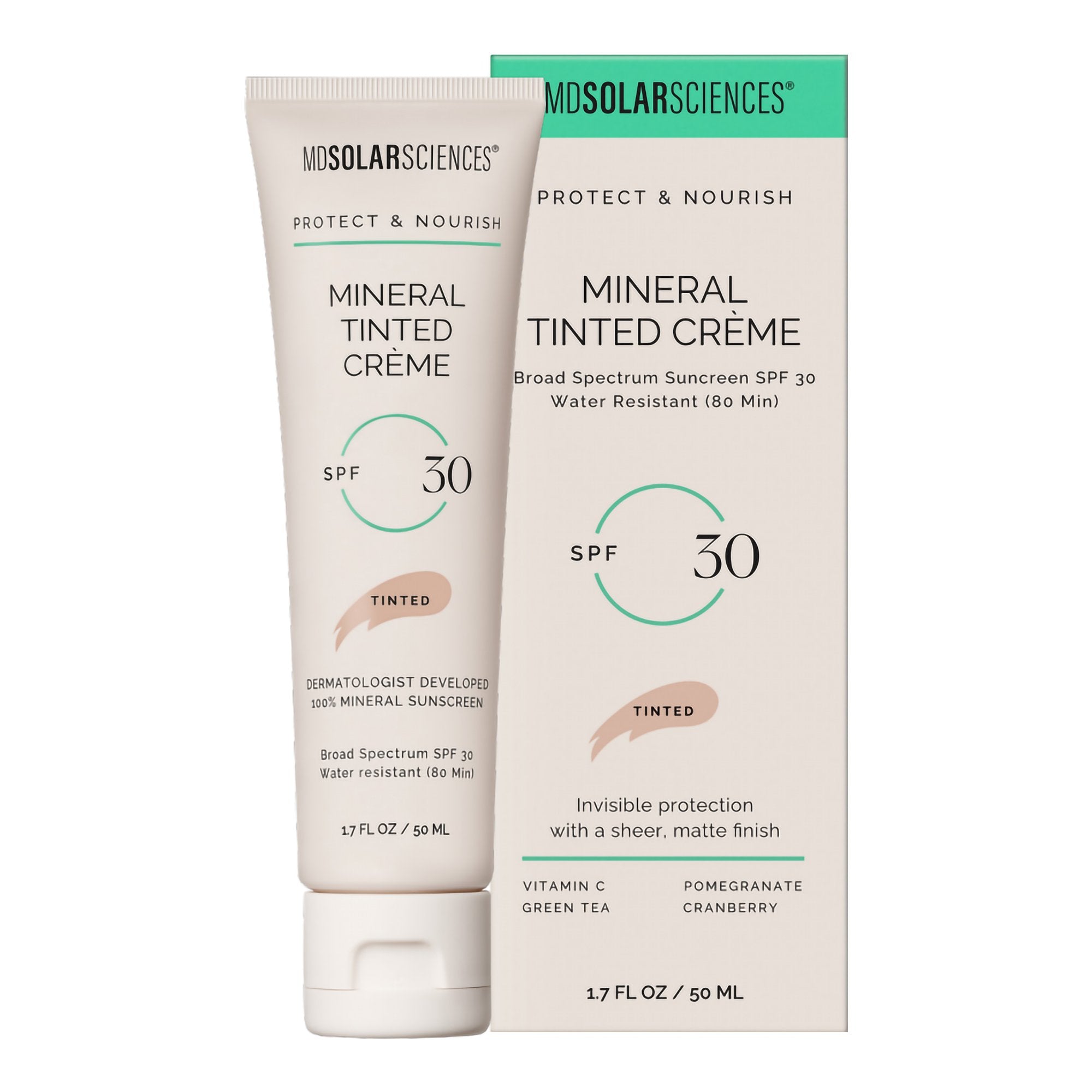 Sunscreen MDSolarSciences® Mineral Tinted Crème SPF 30 Cream 1.7 oz. Tube