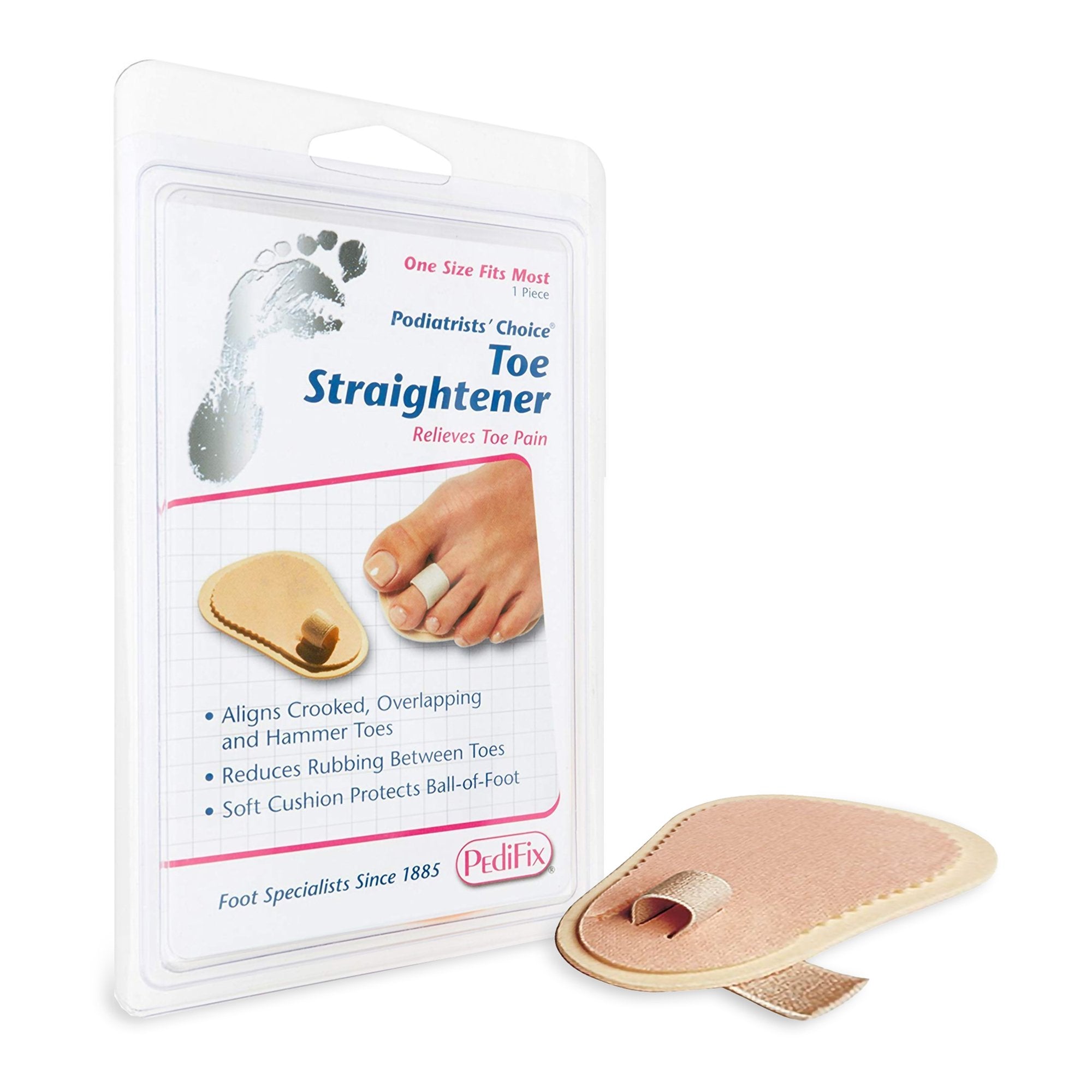 Toe Straightener Pedifix One Size Fits Most Pull-On Foot