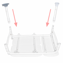 Large Suction Tips For Transfer Bench Pair