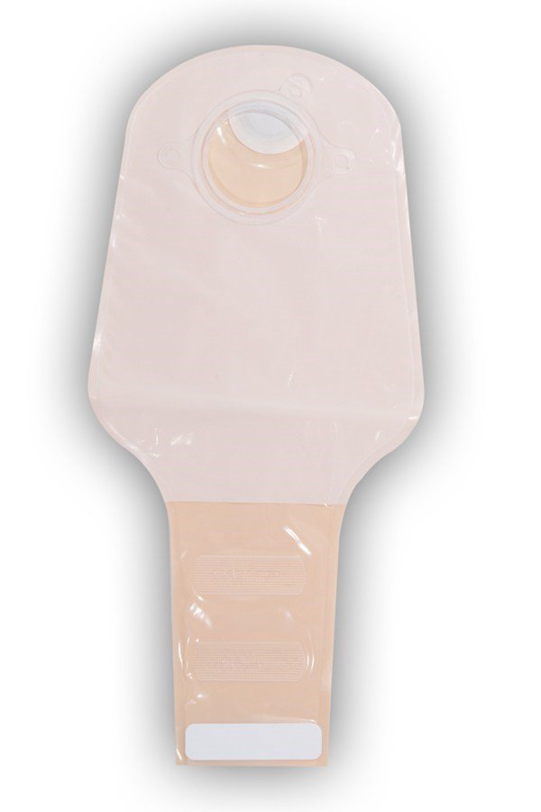 Colostomy Pouch Sur-Fit Natura Two-Piece System 10 Inch Length Drainable