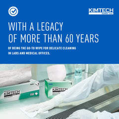 delicate task wipe kimtech science kimwipes light duty white nonsterile 2 ply tissue 14 7 10 x 16 3 5 inch disposable packaging type case