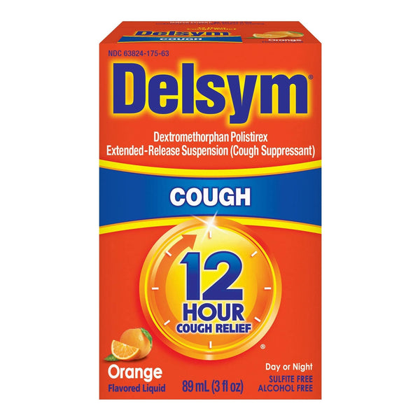 Cold and Cough Relief Delsym 30 mg / 5 mL Strength Liquid 3 oz.
