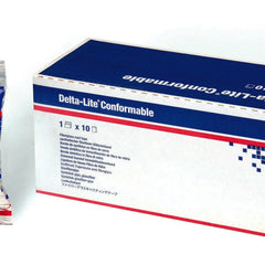 Cast Tape Delta Lite Conformable 2 Inch X 12 Foot Fiberglass Dark Blue
