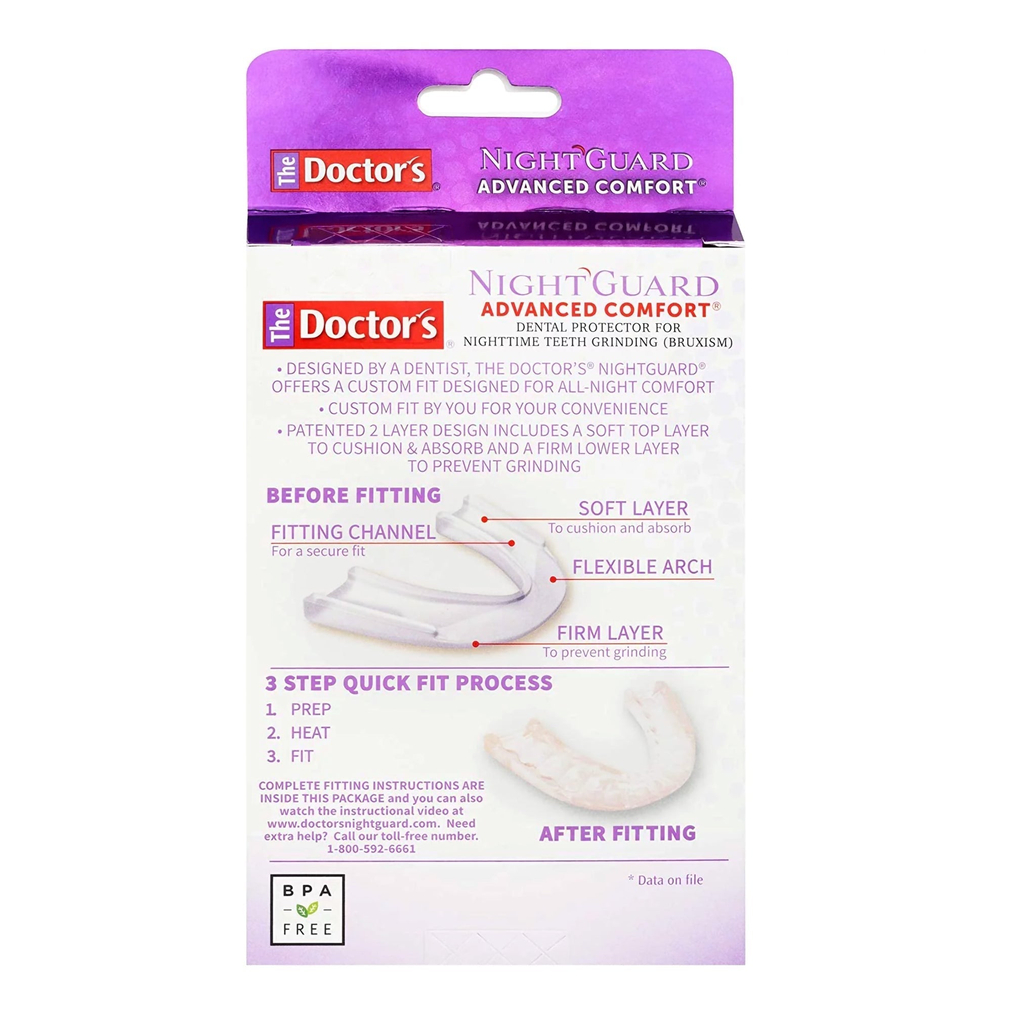 dental protector doctor s nightguard advanced comfort